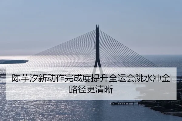 陈芋汐新动作完成度提升全运会跳水冲金路径更清晰